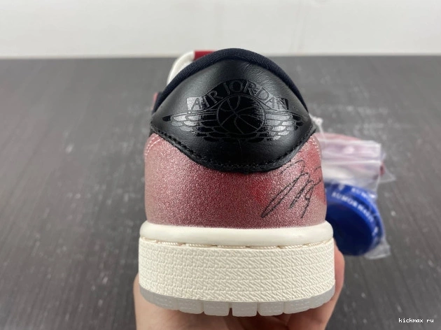 Cheap MAX JORDAN BLACK' X TROPHY ROOM FN0432-017 AIR 1 OG LOW 'RED 0710